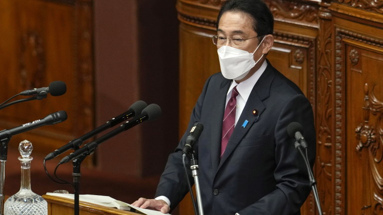 Премиерът на Япония Фумио Кишида заяви в понеделник, че иска да