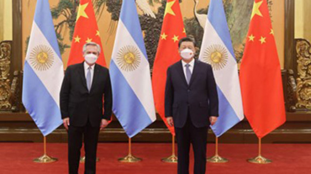 Аржентина официално се присъедини към предложената от Китай инициатива Един
