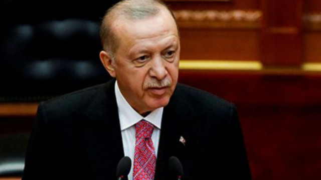 Турският президент Реджеп Тайип Ердоган който днес разговаря с генералния