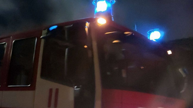 Пожар горя в столицата близо до ТЕЦ София От МВР