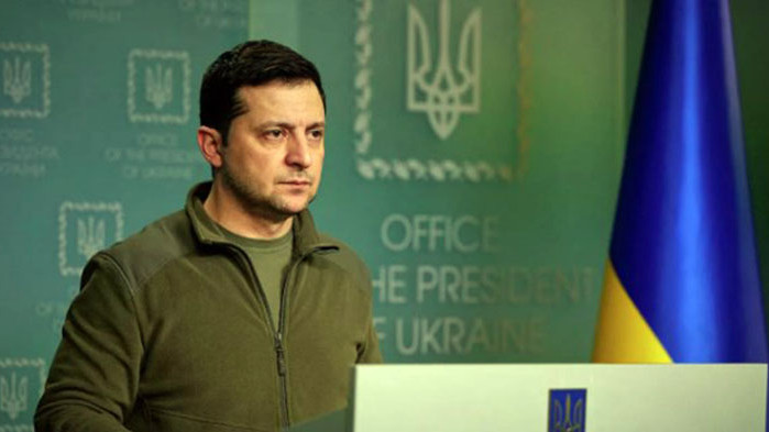 Гръцката  предаде преди минути, че е възможно украинският президент Володимир Зеленски