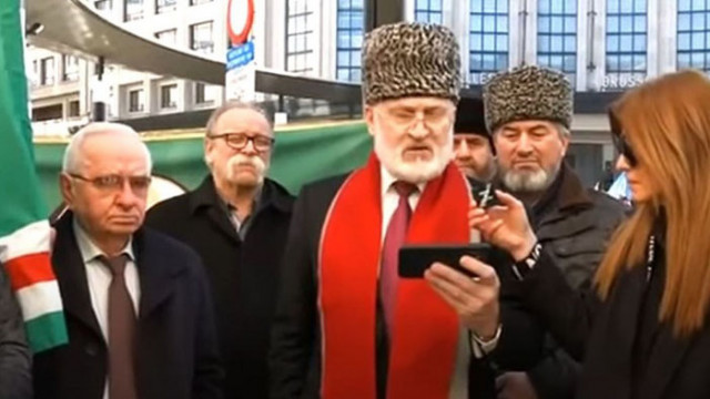 Лидерът на Заграничното правителство на чеченската Република Ичкерия Ахмед Закаев