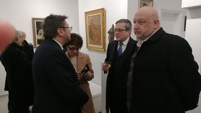 Вежди Рашидов представя изложбата „Големите майстори на ХХ век“ (СНИМКИ)