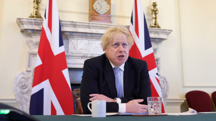 Британският министър-председател Борис Джонсън призова Русия да прекрати атаката срещу