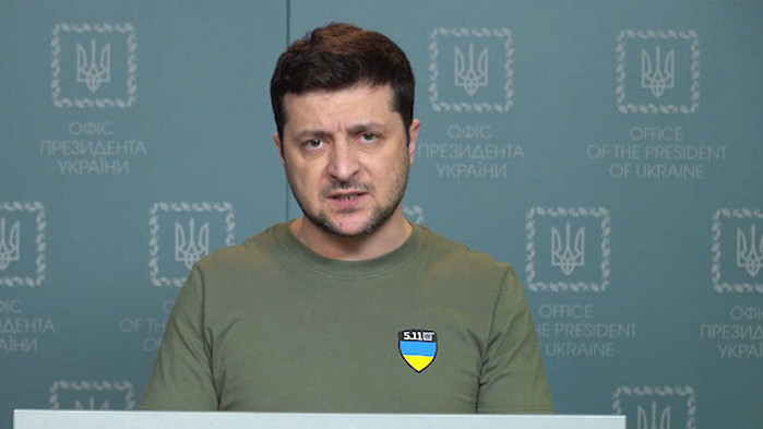 Президентът на Украйна Владимир Зеленски заяви, че по-нататъшният ход на