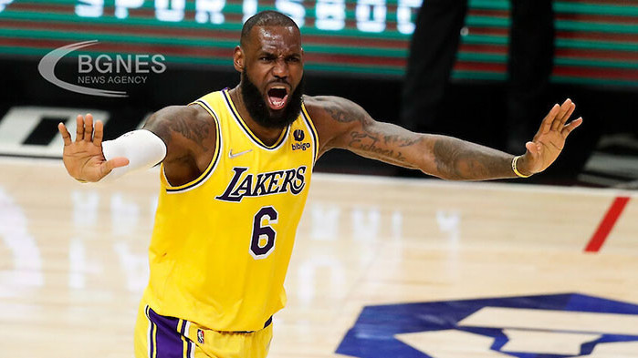 ЛеБрон Джеймс записа личен рекорд за сезона от 56 точки,
