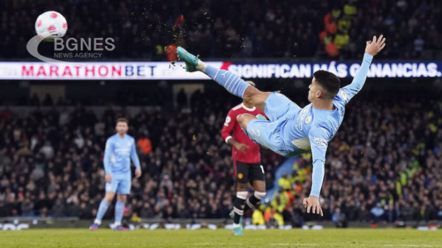 Сити спечели дербито на Манчестър с 4 1 срещу Юнайтед на