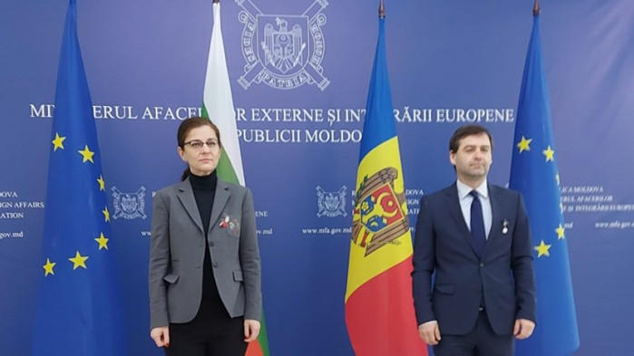 ,,България може да помогне на Молдова в бежанската криза, заяви