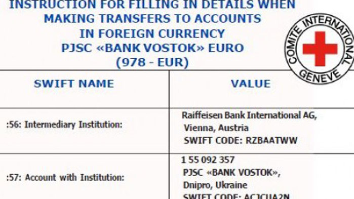 Валутни сметки в долари и в евро, открити от Международния