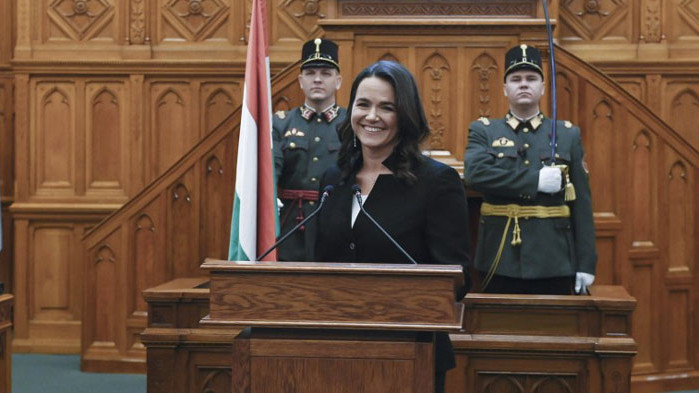 Каталин Новак стана първата жена президент на Унгария