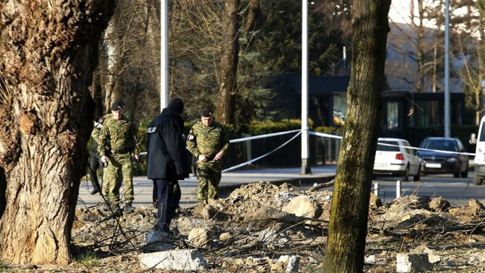 В район на хърватската столица падна неидентифициран обект. Чула се