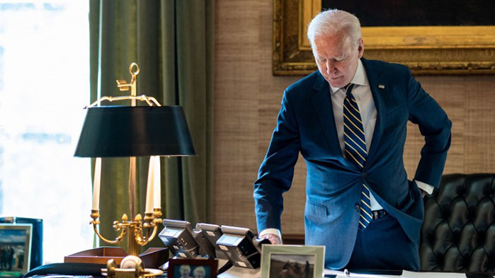 Американският президент Джо Байдън се е чул днес сутринта с