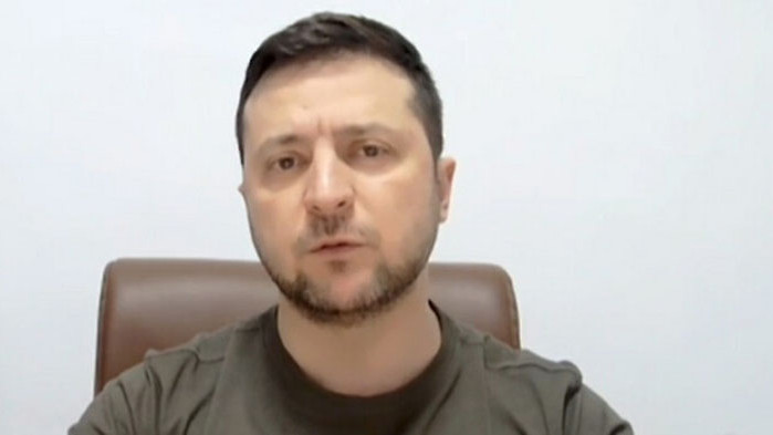 Представителите на Киев по време на днешните разговори с делегацията