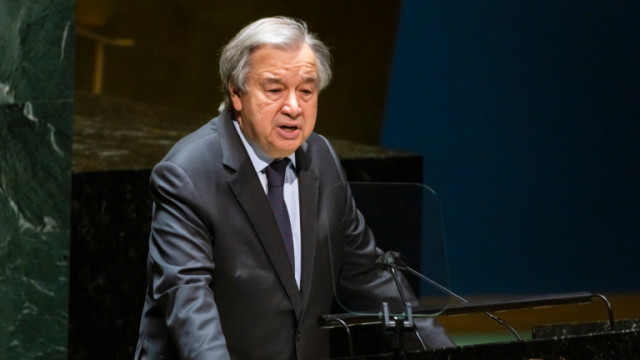 Генералният секретар на ООН Антониу Гутериш в понеделник алармира че повишаването