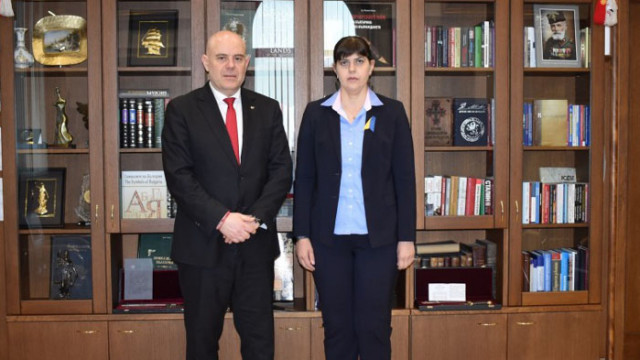 Главният прокурор на Република България Иван Гешев и главният прокурор