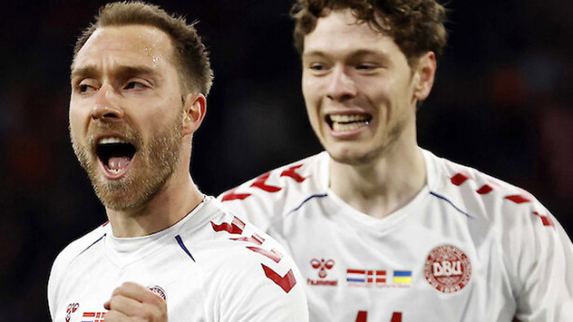 Кристиан Ериксен с гол при завръщането си за Дания