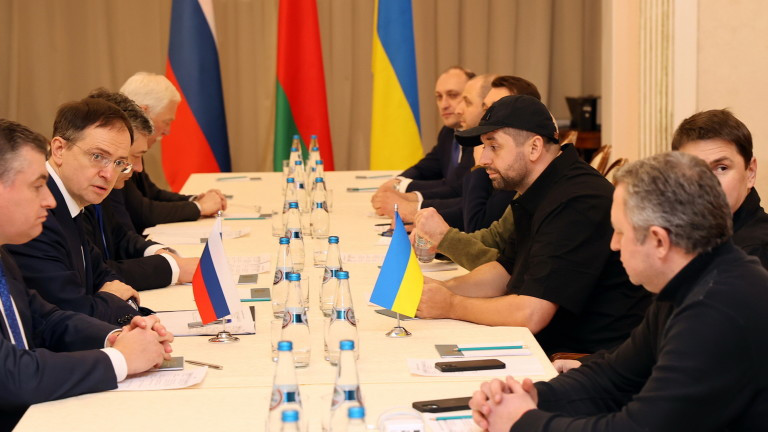 Членът на украинската делегация Давид Арахамия заяви, че Украйна и