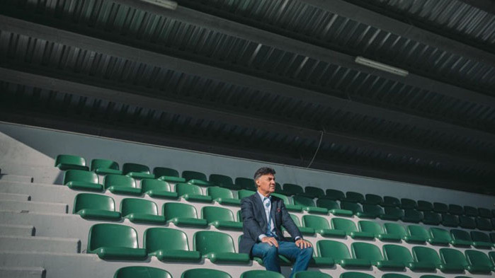 Президентът на Българския футболен съюз, Борислав Михайлов, поздрави родната селекция