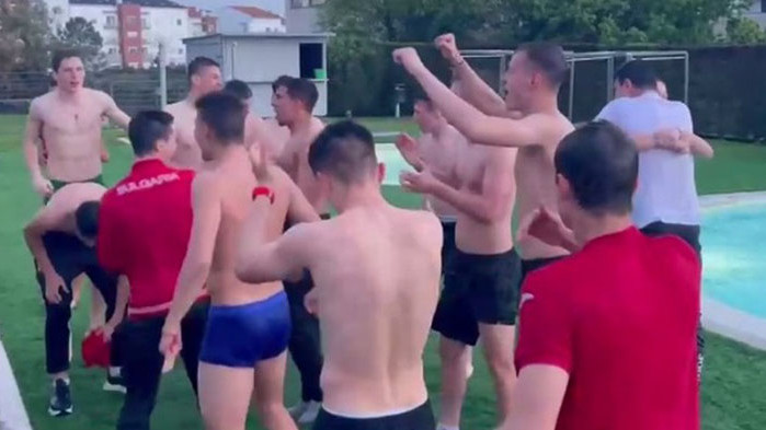 Неописуемата радост на героите на България (ВИДЕО)