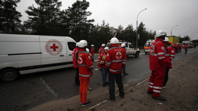 Международният комитет на Червения кръст МКЧК заяви че операцията по