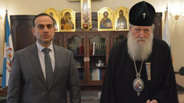 Негово светейшество българският патриарх Неофит прие днес на официална среща