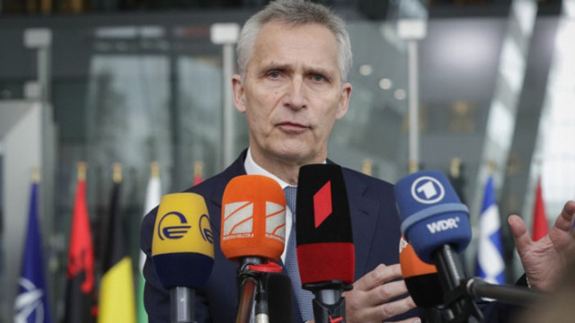 Ръководителят на НАТО Йенс Столтенберг заявя че няма признаци руският