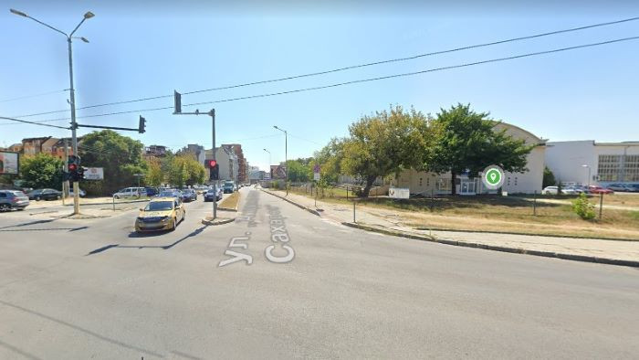 Светофарната уредба на кръстовището на бул. Сливница и ул. Андрей