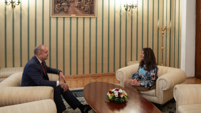 Държавният глава Румен Радев се срещна с посланика на САЩ