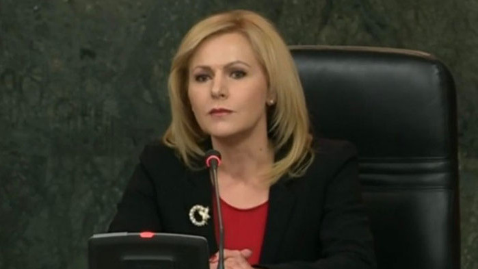 Милева: Бившата румънска министърка Елена Удря е задържана за 72 ч.