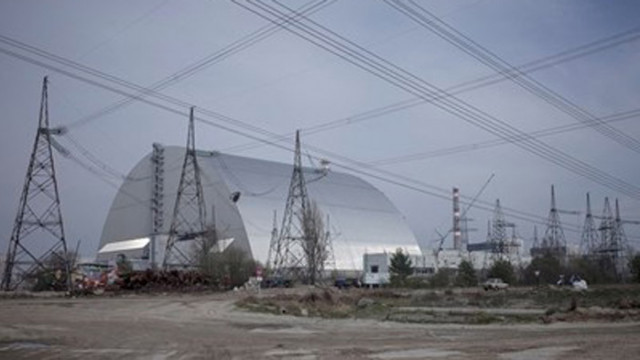 Бившата атомна електроцентрала в Чернобил която стана през 1986 г