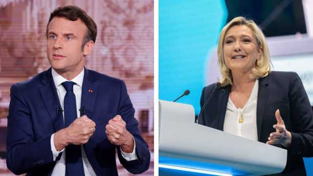 Анализаторите очакват балотаж между Макрон и Льо Пен Франция избира