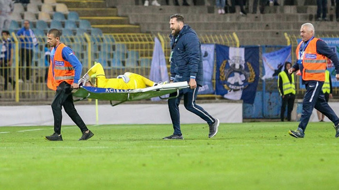 Николай Михайлов се размина с тежка контузия