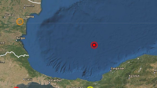 Земетресение разлюля черноморското ни крайбрежие към 20 38 часа Информацията е