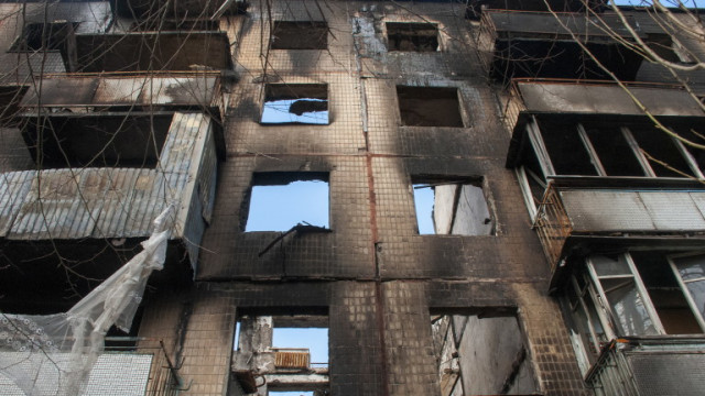 Източният украински град Харков бе подложен на тежък обстрел в понеделник което