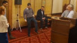 „А“ отборът на Кирил Петков си спретна фитнес купон в Народното събрание (ВИДЕО)