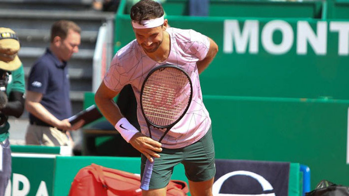 Българинът загуби от испанеца Алехандро Давидович Фокина с 4-6, 7-6(2),