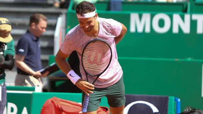 Българинът загуби от испанеца Алехандро Давидович Фокина с 4-6, 7-6(2),