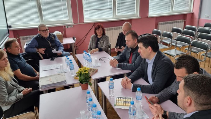 Председателят на БСП - София и общински съветници от групата