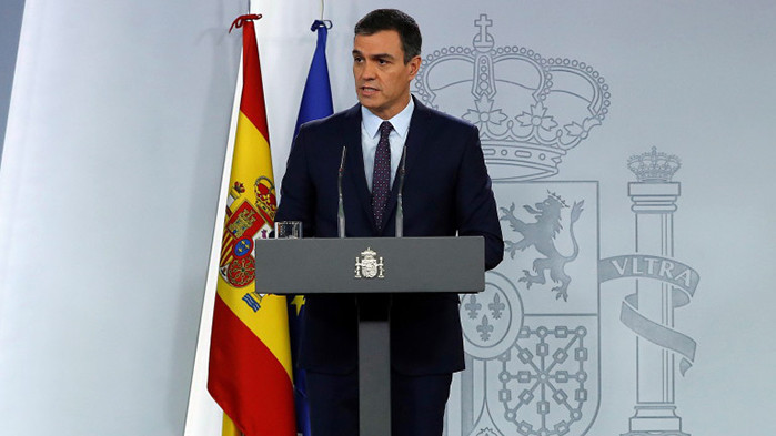 Испанският премиер Педро Санчес ще пътува до украинската столица Киев,