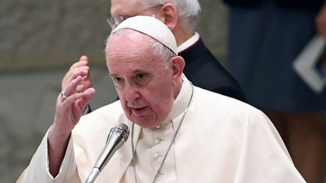 Папа Франциск съобщи че са преустановени всякакви планове за среща