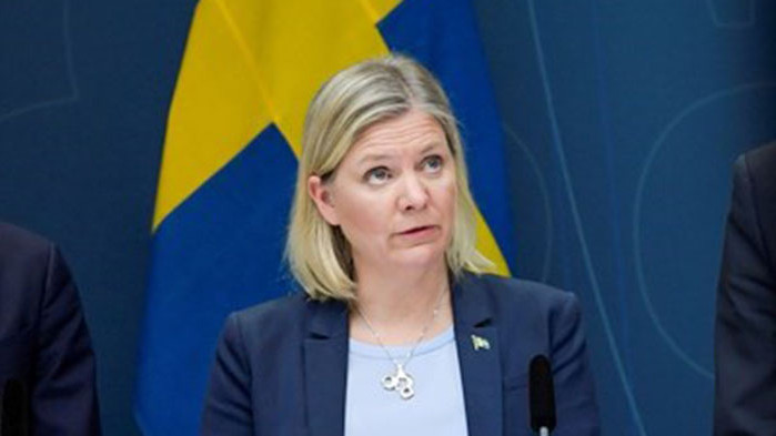 Управляващите социалдемократи в Швеция обявиха днес, че се очаква да