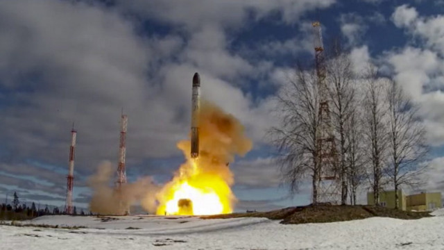 Новата стратегическа ракета Сармат  ще гарантира сигурността на Русия през следващите