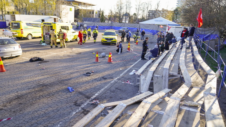 Най-малко шестима души са били ранени в неделя в норвежката столица