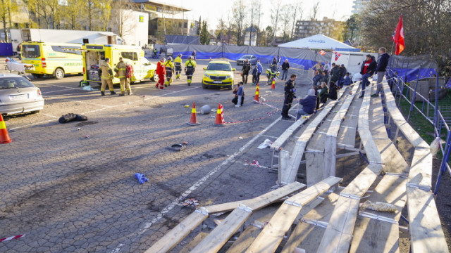 Най малко шестима души са били ранени в неделя в норвежката столица