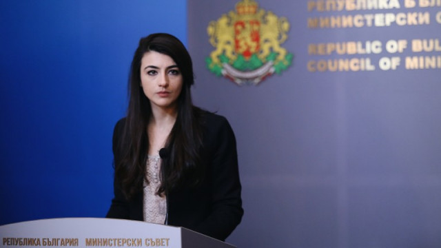 Говорителят на правителството Лена Бориславова съобщи пред Нова телевизия че
