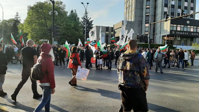 Варненци отново на улицата: Не на намесата на България във войната в Украйна