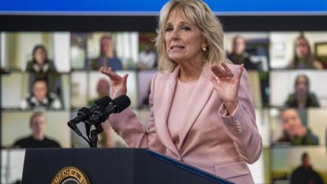 Първата дама на САЩ Джил Байдън пристигна в Източна Европа