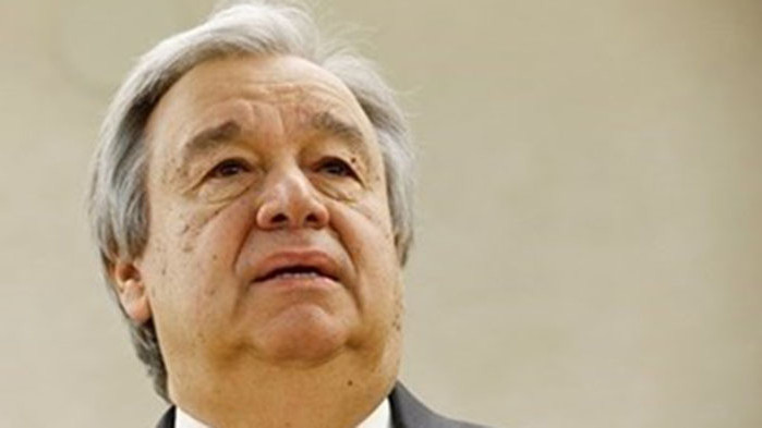 Генералният секретар на ООН Антониу Гутериш каза днес, че ще