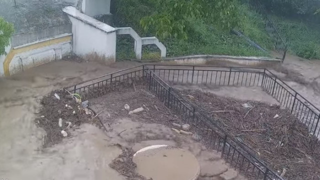 Обявено е частично бедствено положение в община Белослав заради наводнени