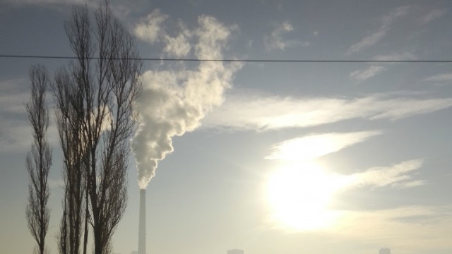 Изхвърляне на азотен оксид в атмосферата след авария в торовия завод в Димитровград